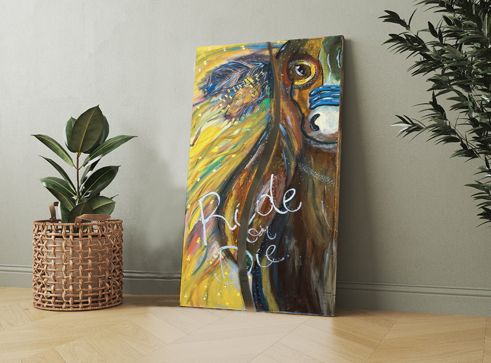 Stable Wishes Original Canvas